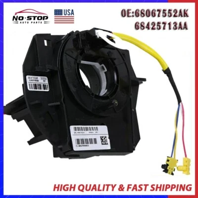Spiral Cable Clock Spring Steering Wheel 68425694AC For 2008-2020 Chrysler Town - Image 1 of 4