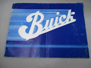 AH602 CATALOGUE BUICK 1935 32 PAGES COULEURS ETAT MOYEN - Picture 1 of 6