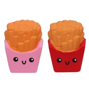 French Fries Scented Slow Rising Stress Relief Squeeze Hand Toy Kids Gift - Zdjęcie 1 z 8