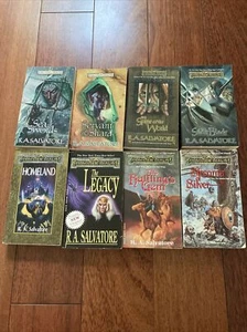 R. A. Salvatore – Forgotten Realms – Paths of Darkness – Icewind Paperback Lot - Picture 1 of 7