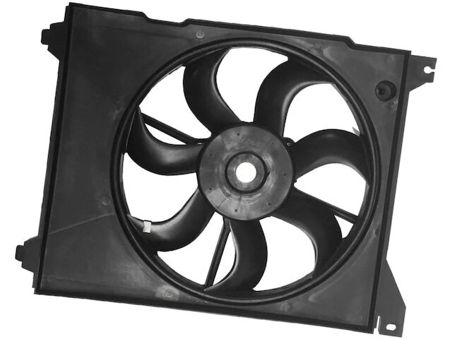 空调冷凝器风扇组件适用于 1999 - 2005 年现代索纳塔 2004 2002 2000 YM418SR — 第 1/1 张图片