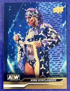 Kris Statlander 2024 Upper Deck AEW Wrestling GOLD PARALLEL Card #35 - Picture 1 of 2