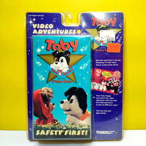Vintage Toby Terrier Video Adventures Safety First VHS Video Pals Tiger 1993