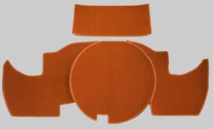 Kit maletero completo Chevrolet Corvette C1 1956-1962 lazo naranja - Imagen 1 de 4