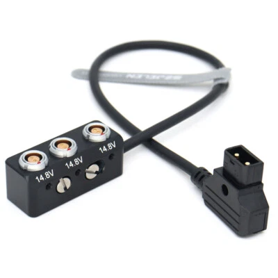 D-Tap to 0B 2 pin Female Power Splitter for ARRI Sony DJI Camera Power Supply - Image 1 of 4