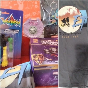 New Loot Crate Exclusive Mystery Box Set Guardians Galaxy ET Shirt Voltron Lot - Picture 1 of 6