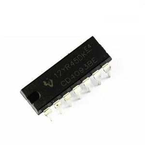 10 STCK. CD4093 CD4093BE 4093 DIP-14 TI CHIP IC NEU  - Bild 1 von 1