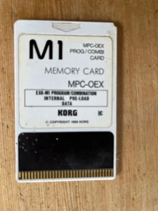 Korg MPC-OEX Memory card for the M1 - Picture 1 of 1