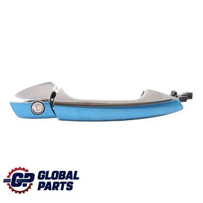 Door Handle Mercedes W176 W204 Grab Front Right O/S South Seas Blue - 162 - Image 1 of 4