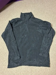 Patagonia Synchilla Damen Größe Small schwarz Fleecejacke 1/4-Reißverschluss Pullover lang - Bild 1 von 5