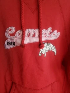 Red comets 1916 pull over hoodie by blue 84 Sz Small - Picture 1 of 6