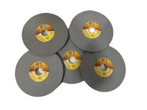 5er Pack - Norton Schleifscheibe 8" x 1/4" x 1-1/4" 66253043458 Aluminiumoxid - Bild 1 von 3