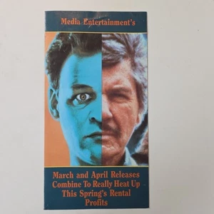 Charles Bronson DEATH WISH 4 Orig 1988 Video VHS Poster Ad Foldout Flyer Slick - Imagen 1 de 5