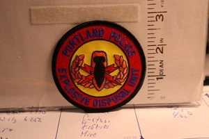 police patch    PORTLAND EXPLOSIVE DISPOSAL POLICE MAINE - Picture 1 of 1