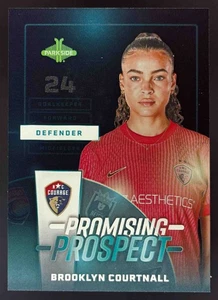 2025 Parkside NWSL Series 1 Brooklyn Courtnall Promising Prospects #PP-7 Courage - Bild 1 von 10