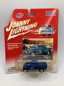 Johnny Lightning Willy's Gassers 11 Azul 1933 Willy's Monte Grubb - Imagen 1 de 4