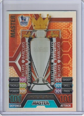 2013/2014 TOPPS MATCH ATTAX CARD MASTER TROPHY - Image 1 of 2