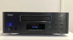 TEAC PD-H600 CD Player Black Maintained Replaced Pickup Tested Excellent Sound - Picture 1 of 13