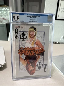 AMAZING SPIDERMAN #801 KRS COMICS EXCL QUEEN OF SPADES GRADED CGC 9.8 NM MAYHEW - Bild 1 von 1
