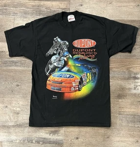 Vintage NOS 1996 Dupont Refinish Racing #24 Jeff Gordon NASCAR T-Shirt Sz Large - Picture 1 of 11