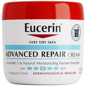 Eucerin Crema Reparadora Avanzada Piel Muy Seca Ceramida 3 Sin Fragancia 16 OZ - Imagen 1 de 14