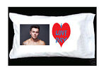 RAY QUINN 'I LOVE RAY' pillowcase with red heart