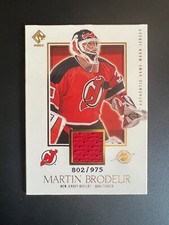 2002-03 Private Stock #129 Martin Brodeur New Jersey Devils Red Jersey /975