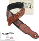 G-114 Chestnut Brown Strap with Embossed Live Oak Tooling & P