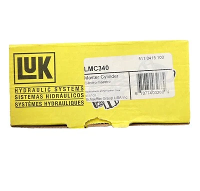 Cilindro maestro de embrague LuK LMC340 se adapta a: 91-92 Mazda MX-6 Turbo Foto 1 de 2