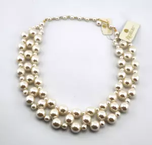Richelieu Dramatic Choker Pearl Necklace - Picture 1 of 10