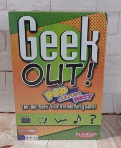 Geek Out Pop Culture 2014 party game night Playroom bidding Brand New Sealed - Picture 1 of 6