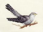 CUCKOO Garden Bird Full counted cross stitch kit  all materials Fido Studio