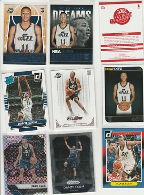 LOTE DANTE EXUM (20) DIFERENTES W 7 2014-15 RC DONRUSS AROS RC ESPALDA ROJA Foto 1 de 3