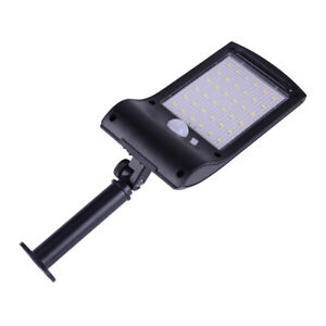 Solar Power 36 LED PIR Motion Sensor Outdoor Wall Street Light Garden Lamp 1Kit