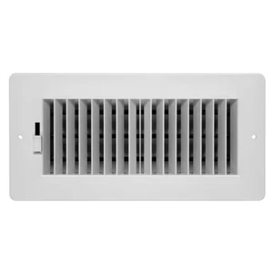 10 In. X 4 In. Plastic Ceiling/Sidewall Register 2-Way - Picture 1 of 1