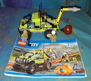 Lego City Volcano Exploration Truck 60121 Complete with instructions no box VGC - Picture 1 of 7