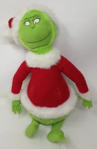 Vintage 1998 Hallmark Dr Seuss The Grinch Who Stole Christmas Santa 16" Plush - Picture 1 of 7