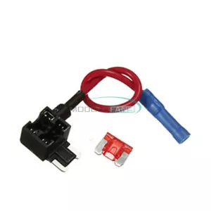12V TAP Adapter Car Add-a-circuit Fuse Micro ATM APM Auto 10A Blade Fuse Holder - Picture 1 of 4