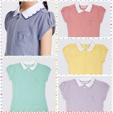 yellow and white school summer dress