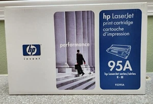 New Genuine Sealed HP 95A (92295A) Black Toner - Picture 1 of 6