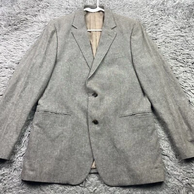 Abrigo deportivo para hombre Stafford mezcla de lino calce clásico 2 botones abrigo deportivo blazer 40 Foto 1 de 4