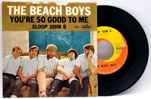 THE BEACH BOYS - YOU'RE SO GOOD TO ME / SLOOP JOHN B - ROCK 45 & PS - Picture 1 of 2