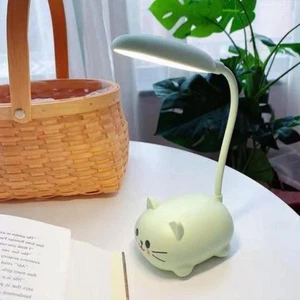 LED Desk Lamp for Kids,Mini Cat Night Light,Cute Cat Foldable USB Rechargeabl... - Picture 1 of 7