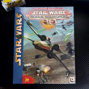 Star Wars Rogue Squadron 3D CD-ROM CAJA GRANDE Windows 95/98 en caja LucasArts sellado - Imagen 1 de 4