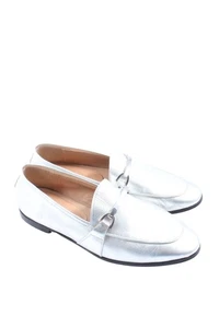 GIANNI GREGORI Scarpa slip-on Donna Scarpa bassa Taglia IT 37 argento - Foto 1 di 5