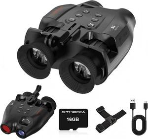 GTMEDIA N4 Night Vision Goggles Infrared Binoculars 5x Zoom For Camping Birding  - Bild 1 von 21