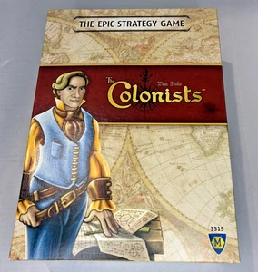 The Colonists Epic Strategy Board Game Mayfair Games Tim Puls with Storage bins - Picture 1 of 3