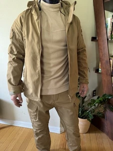 Tactical 3-teiliges Cold Weather Outfit Hose, Unter Fleece, Außenjacke, Herren L - Bild 1 von 10