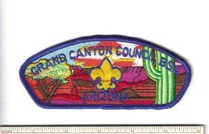 EM SCOUT BSA CSP GRAND CANYON COUNCIL ARIZONA BLU RE YEL FDL PATCH AZ BADGE !!!! - Picture 1 of 1