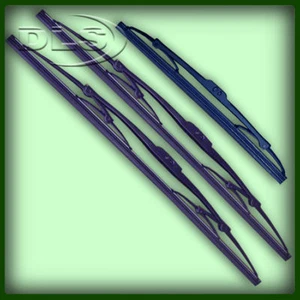 LAND ROVER DISCOVERY 1 FRONT & REAR WIPER BLADES SET (DLS242) - Picture 1 of 1
